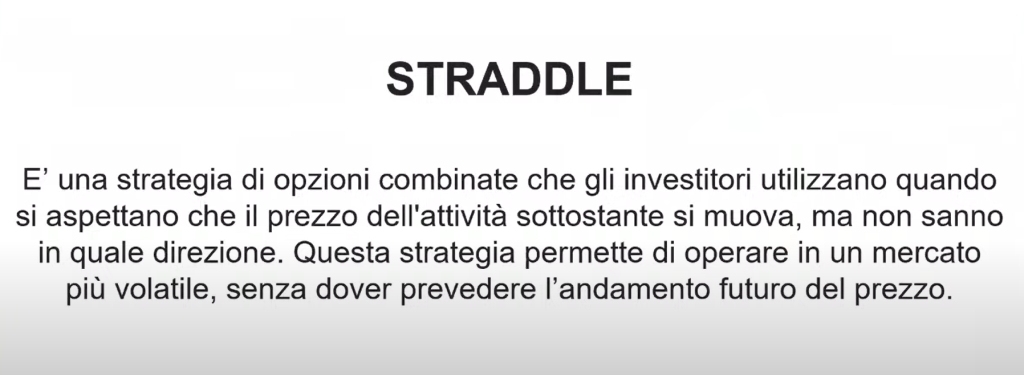 strategia straddle definizione