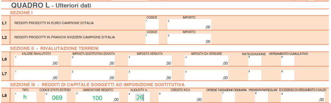 Modello 730/2024 – L8